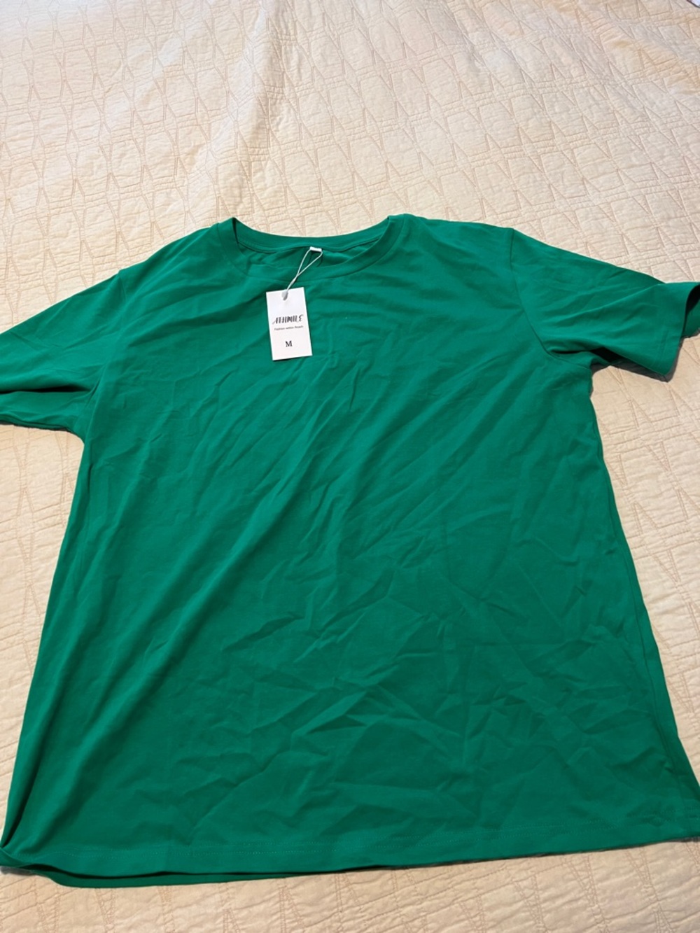 Oversized t shirt green M
